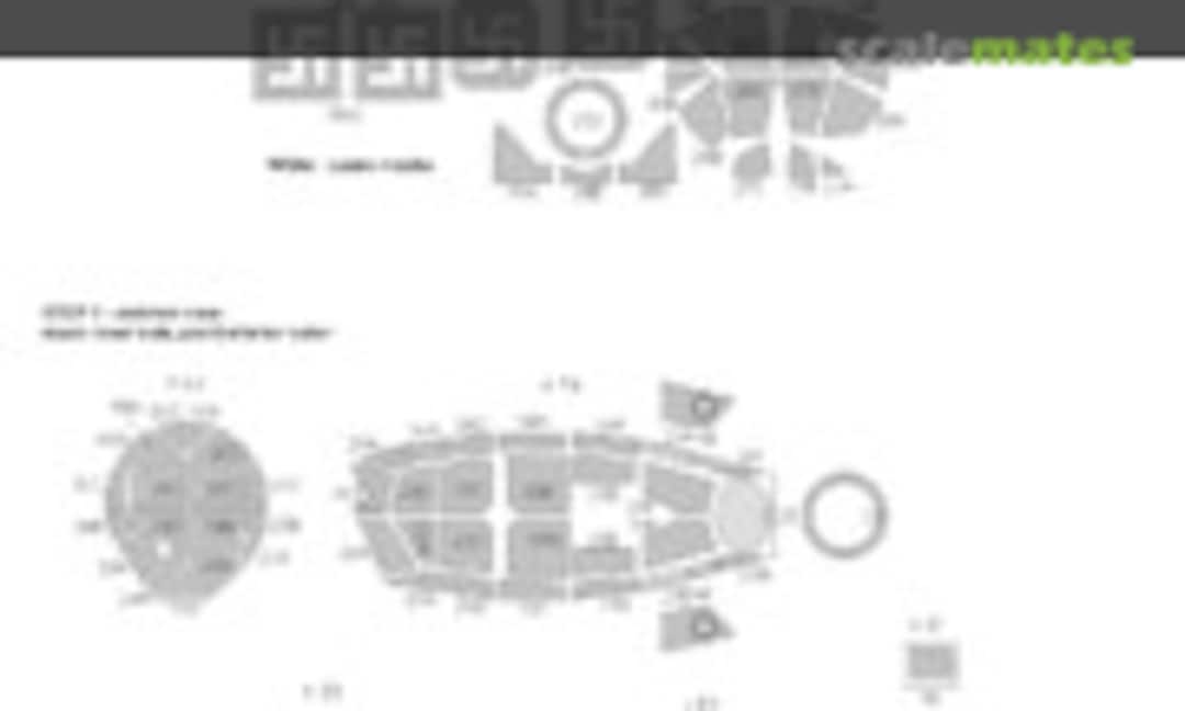 1:48 Do 17Z-2 WWII German bomber EXPERT kabuki masks (New Ware NWAM0364) NWAM0364