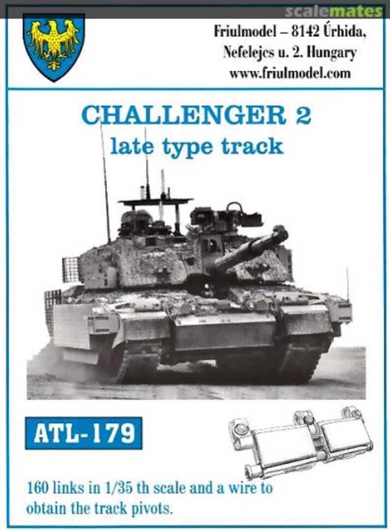 Boxart Challenger 2 Late type tracks ATL-179 Friulmodel Boxart Challenger 2 Late type tracks ATL-179 Friulmodel
