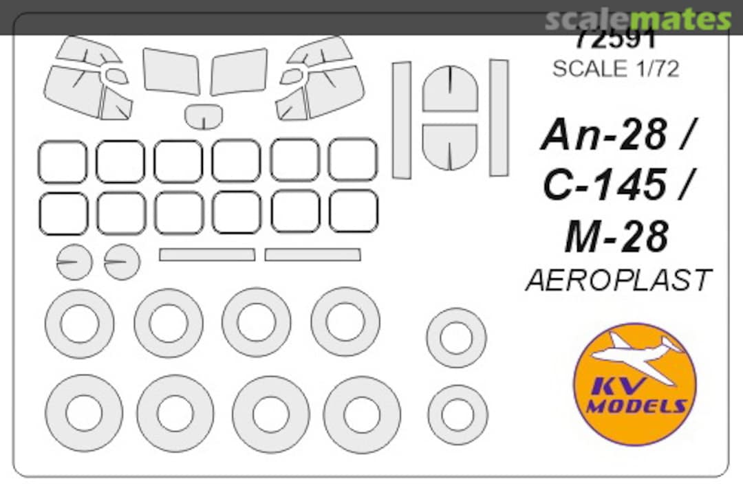 Boxart An-28 / C-145 / M-28 72591 KV Models