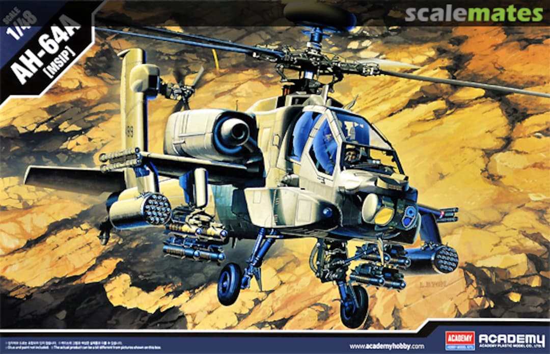 Boxart AH-64A (MSIP) 12262 Academy Boxart AH-64A (MSIP) 12262 Academy