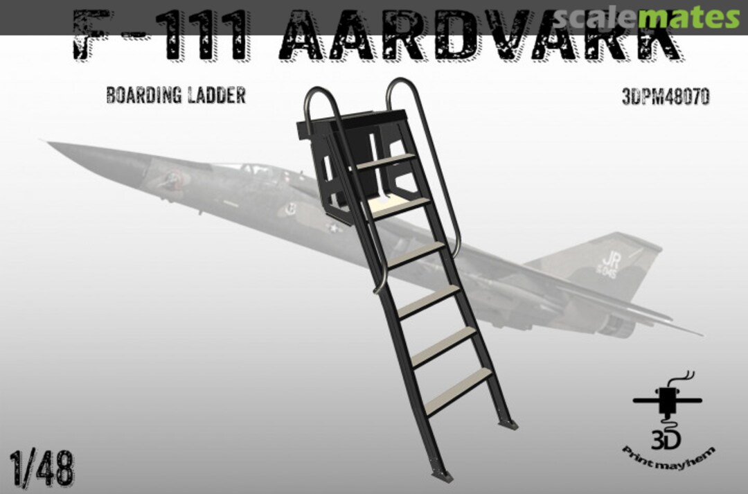Boxart F-111 Aardvark Boarding Ladder 3DPM48070 3D Print Mayhem