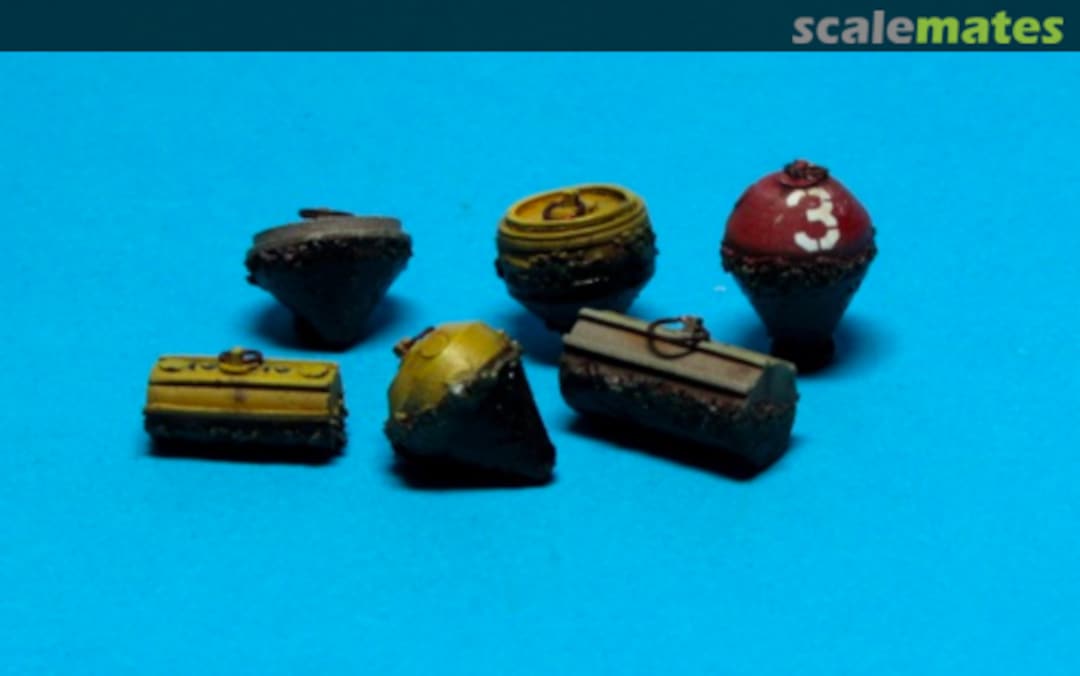 Boxart Assortment of mooring buoys with seaweeds AC350197 L'Arsenal Boxart Assortment of mooring buoys with seaweeds AC350197 L'Arsenal