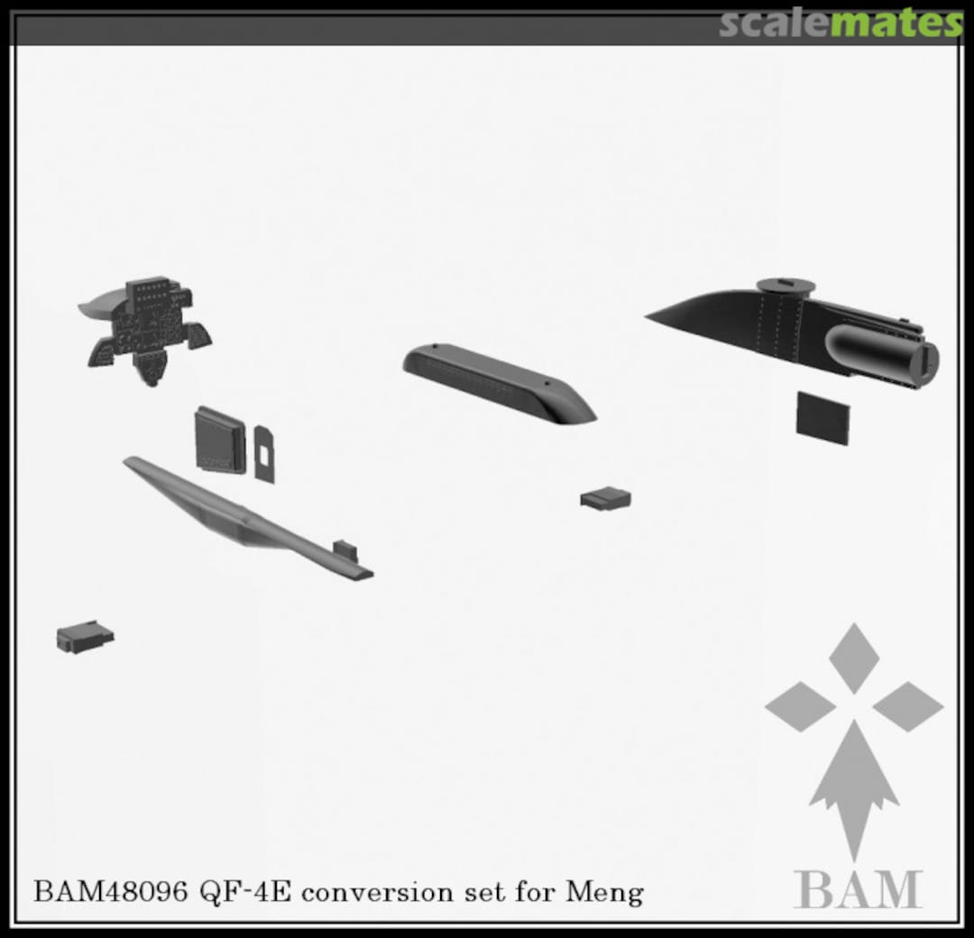 Boxart QF-4E conversion sets BAM48096E BAM Models Boxart QF-4E conversion sets BAM48096E BAM Models
