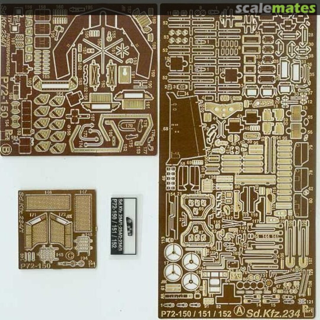 Boxart Sd.Kfz.234/1 Puma P72-150 Part Boxart Sd.Kfz.234/1 Puma P72-150 Part