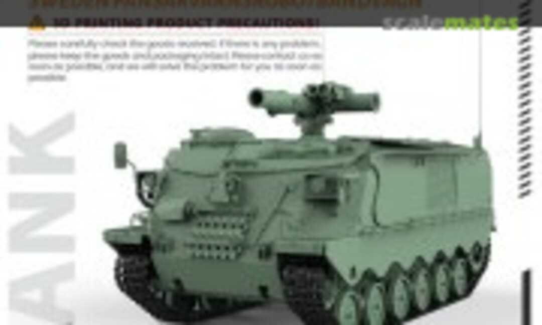1:72 Pansarvarnsrobotbandvagn 551 (SSMODEL 72743) 72743