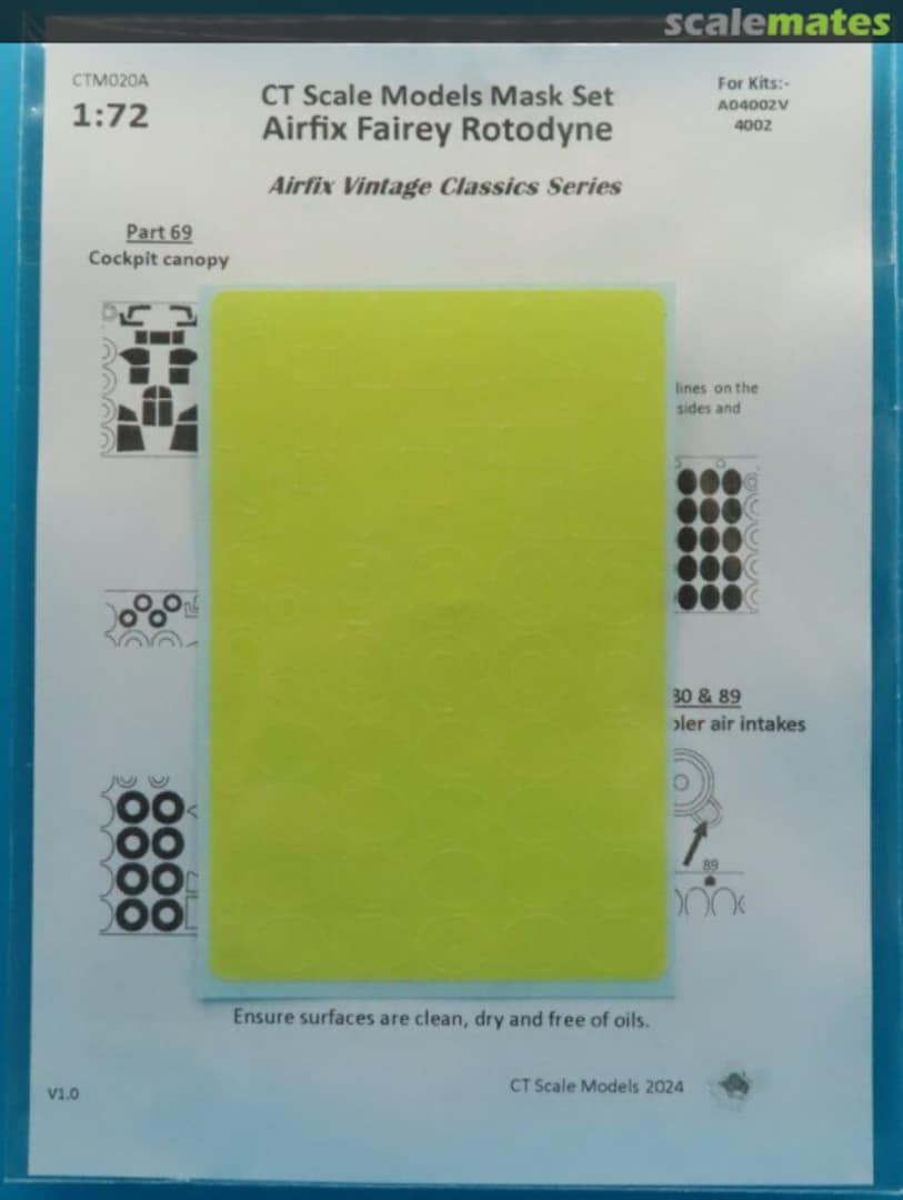 Boxart Fairey Rotodyne CTM020A CT Scale Models Boxart Fairey Rotodyne CTM020A CT Scale Models