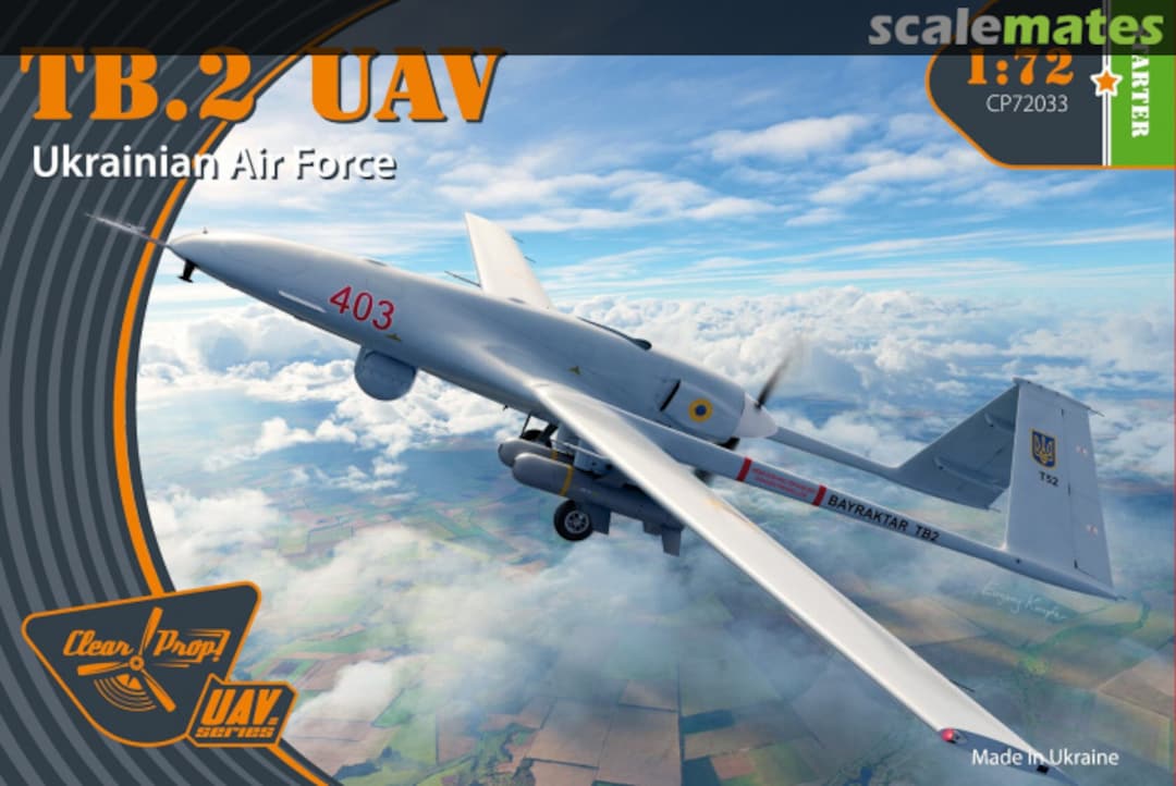 Boxart TB.2 UAV CP72033 Clear Prop! Boxart TB.2 UAV CP72033 Clear Prop!