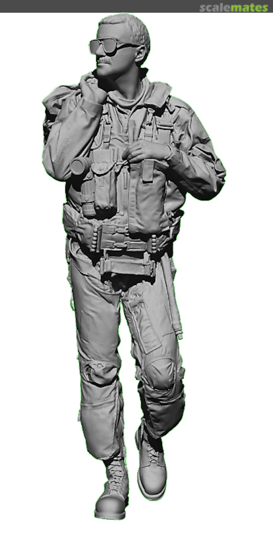 Boxart US Navy, 70s to 90s era fighter pilot walking 2 with helmet bag and HGU-4/P standard issue sunglasses 720193 Reedoak Boxart US Navy, 70s to 90s era fighter pilot walking 2 with helmet bag and HGU-4/P standard issue sunglasses 720193 Reedoak