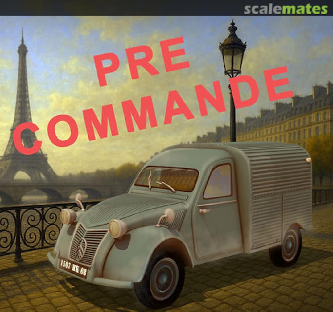 Boxart 2CV camionnette 1948 HKP-02-04-35 Hachecka Prints Boxart 2CV camionnette 1948 HKP-02-04-35 Hachecka Prints