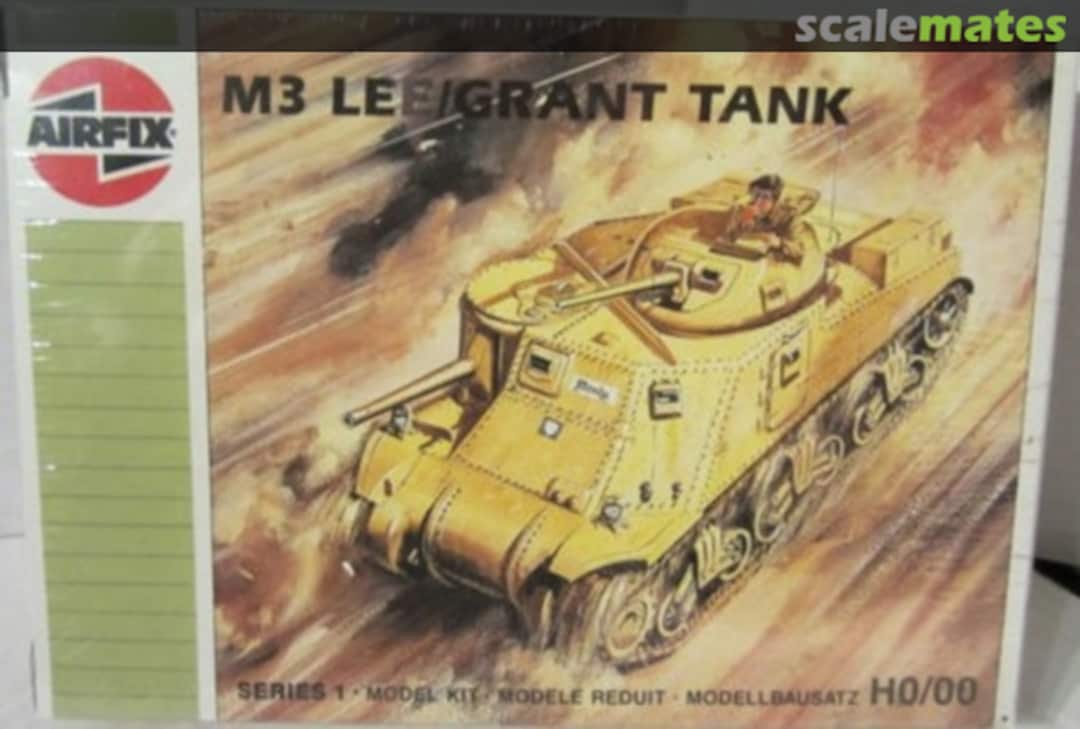 Boxart M3 Lee/Grant Tank 01317 Airfix Boxart M3 Lee/Grant Tank 01317 Airfix
