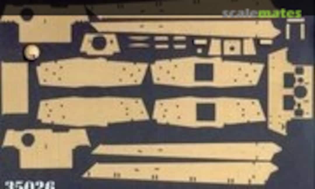 1:35 Königstiger Henschel Turm - Zimmerit (Atak Model 35026)