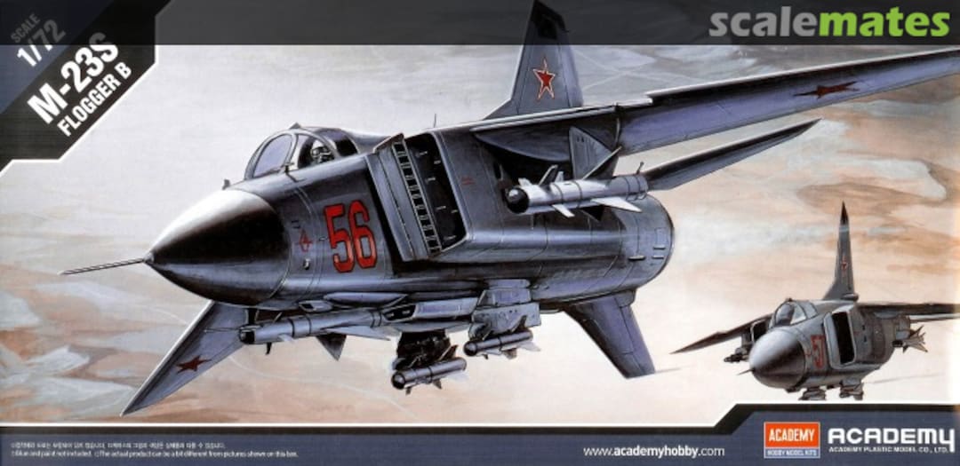 Boxart MiG-23S 12445 Academy Boxart MiG-23S 12445 Academy