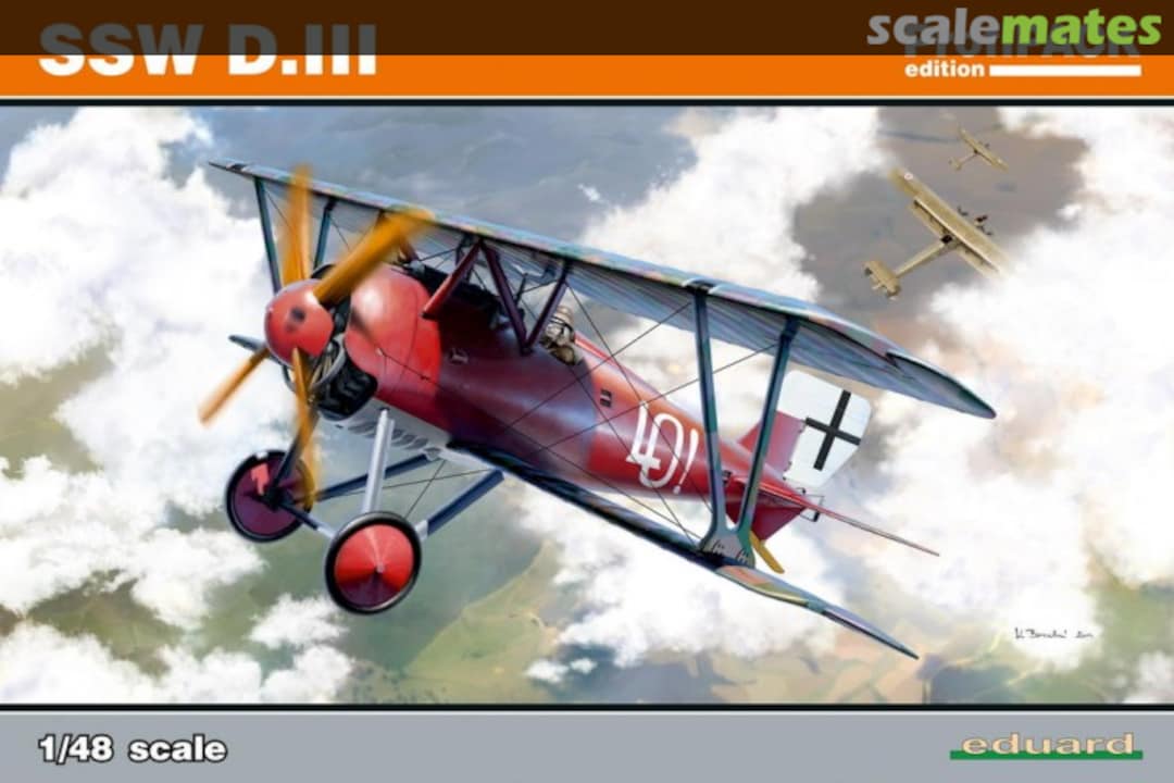 Boxart SSW D.III 8256 Eduard Boxart SSW D.III 8256 Eduard