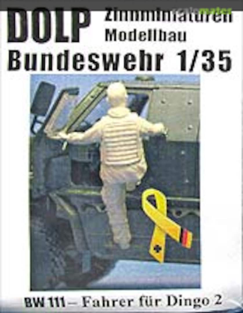 Boxart Fahrer für Dingo 2 BW 111 DOLP-Modellbau Boxart Fahrer für Dingo 2 BW 111 DOLP-Modellbau