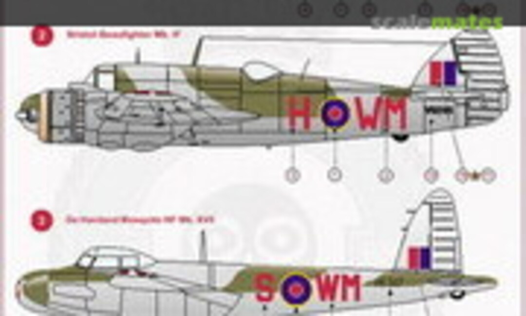 1:72 Czechoslovakian pilots in RAF (AVI Print AV72002) AV72002