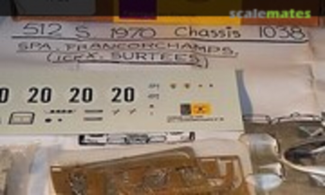 1:43 Ferrari 512 S #1038 (Andre Marie Ruf 36)