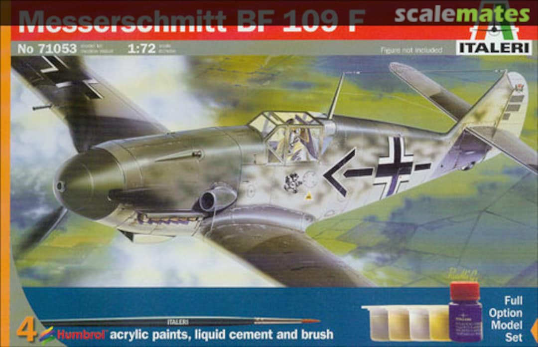 Boxart Messerschmitt Bf 109 F 71053 Italeri Boxart Messerschmitt Bf 109 F 71053 Italeri
