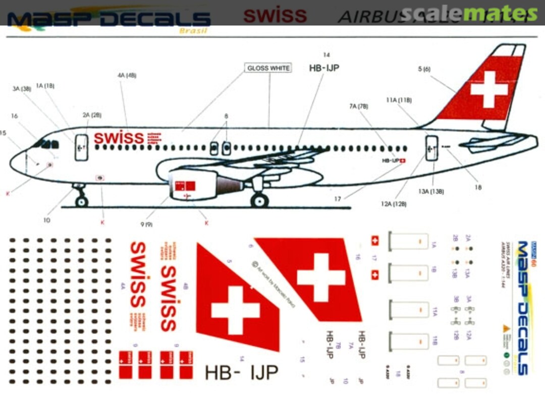 Boxart Airbus A320-214 MASP44-060 MASP Decals Boxart Airbus A320-214 MASP44-060 MASP Decals