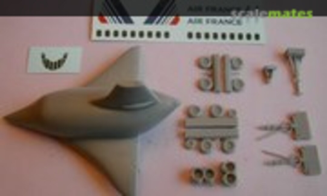 1:Egg Concorde Air France decals (RetroWings RWED002) RWED002