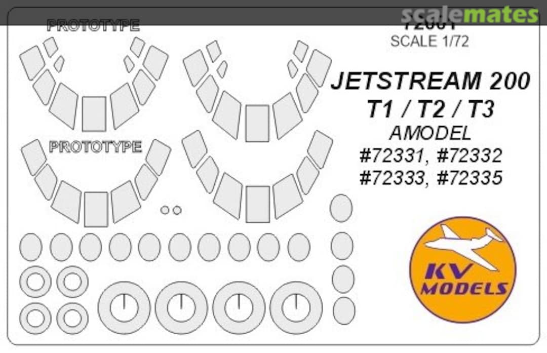 Boxart Jetstream 200 T1 / T2 / T3 72601 KV Models Boxart Jetstream 200 T1 / T2 / T3 72601 KV Models