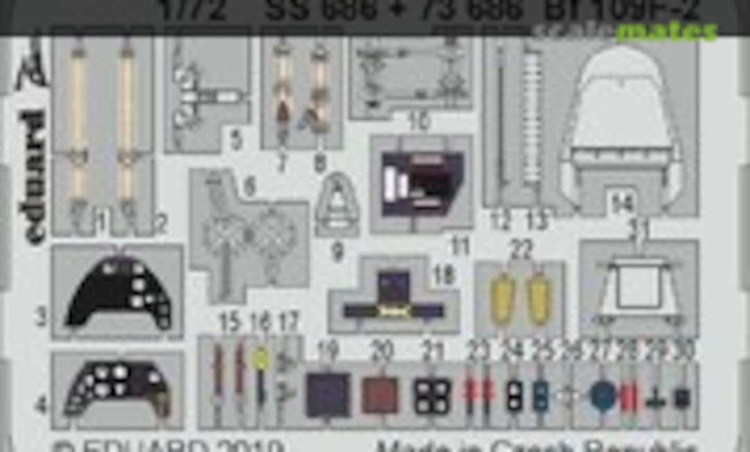 1:72 Bf 109F-2 (Eduard SS686) SS686