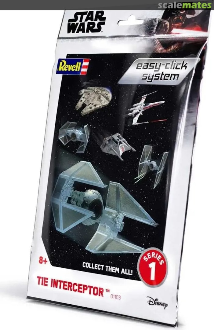 Boxart TIE Interceptor 01103 Revell Boxart TIE Interceptor 01103 Revell