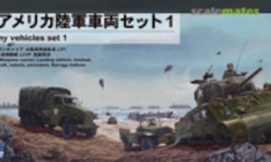 1:700 WWII US Army Vehicles Set 1 (Pit-Road SW28)