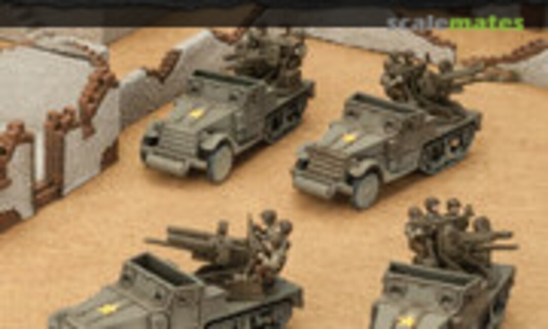Flames Of War: T28E1 37mm AAA Platoon (Flames of War UBX61)