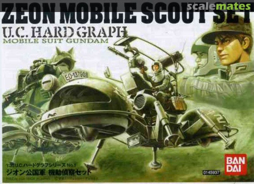 Boxart Zeon Mobile Scout Set 0145937 Bandai Boxart Zeon Mobile Scout Set 0145937 Bandai