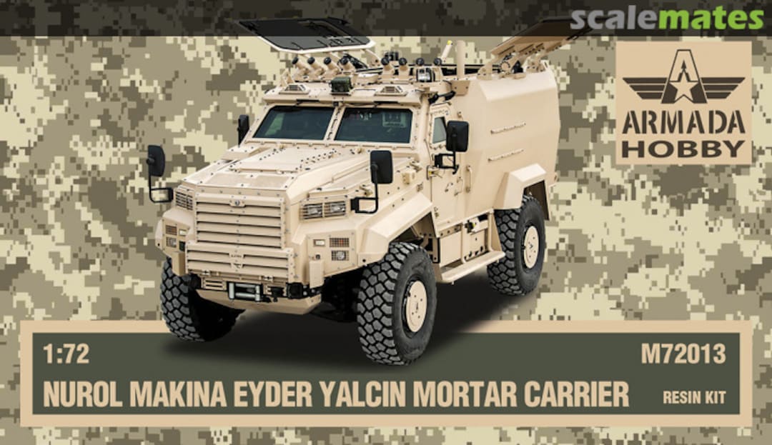 Boxart Nurol Makina, Eyder Yalcin, Mortar Carrier M72013 Armada Hobby Boxart Nurol Makina, Eyder Yalcin, Mortar Carrier M72013 Armada Hobby