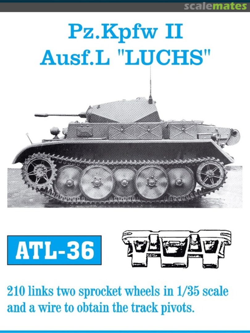 Boxart Pz.Kpfw II Ausf. L "Luchs" ATL-36 Friulmodel Boxart Pz.Kpfw II Ausf. L "Luchs" ATL-36 Friulmodel