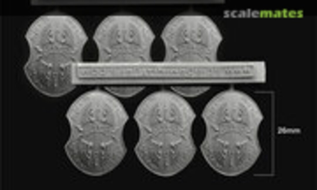 No Thor Shields #1 (6 pcs) (Scibor Monsterous Miniatures CPSH0230) CPSH0230