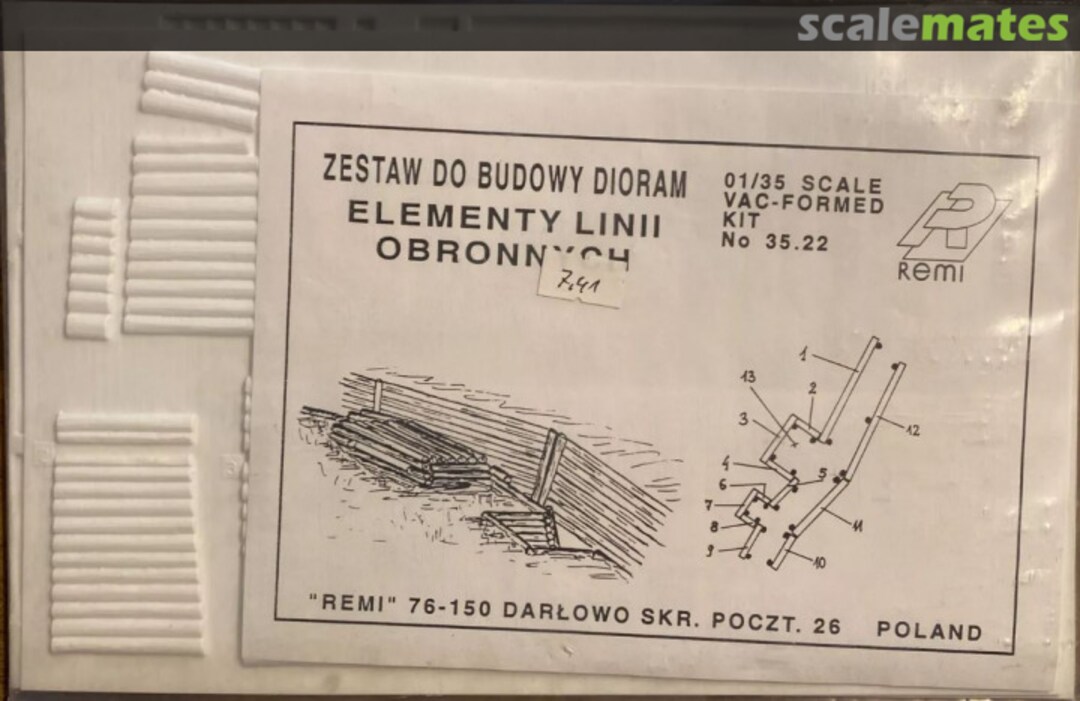 Boxart Elementy Linii Obronnych 35.22 REMI Boxart Elementy Linii Obronnych 35.22 REMI