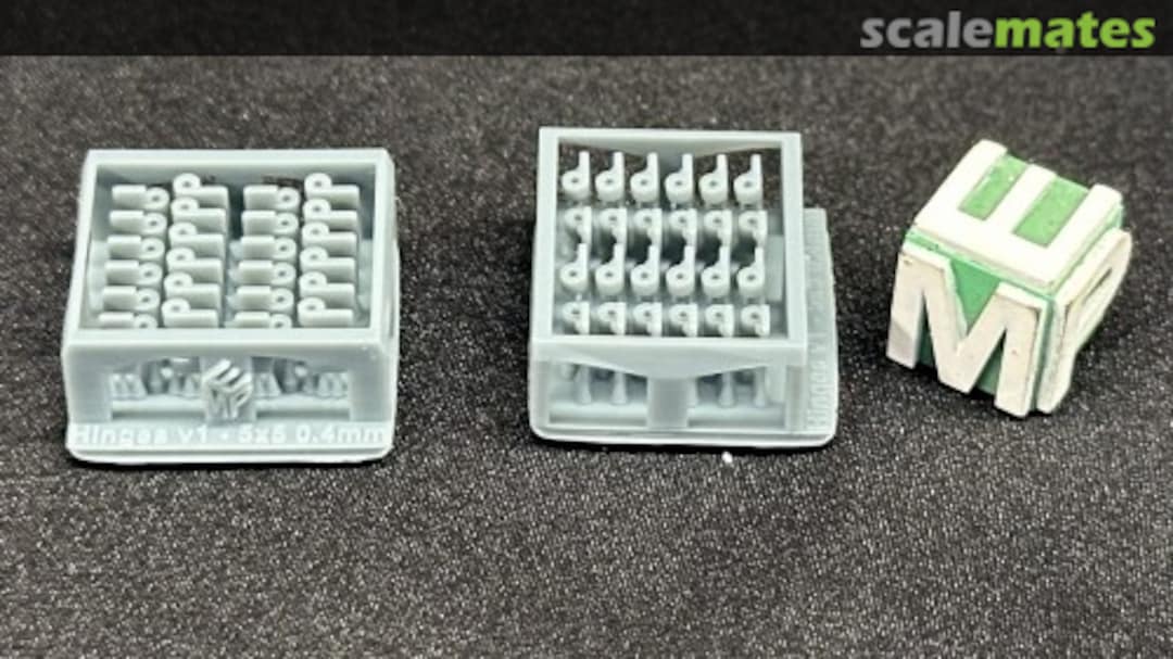 Boxart Zawiasy - Typ 2 - 10 komplet?w (5x5mm / 0,4mm grubo?ci) 99160809 EMP3d Boxart Zawiasy - Typ 2 - 10 komplet?w (5x5mm / 0,4mm grubo?ci) 99160809 EMP3d