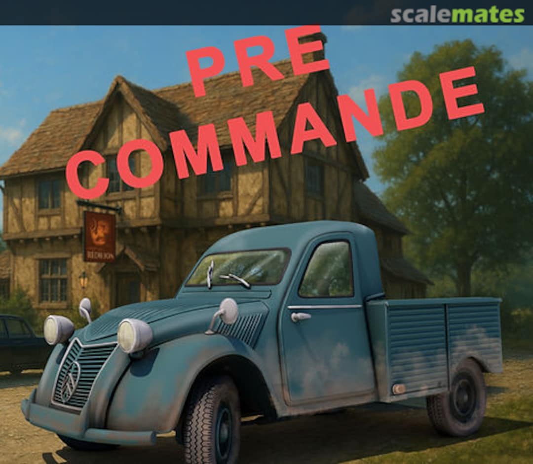 Boxart 2CV Pick-up 1948 HKP-02-05-35 Hachecka Prints Boxart 2CV Pick-up 1948 HKP-02-05-35 Hachecka Prints