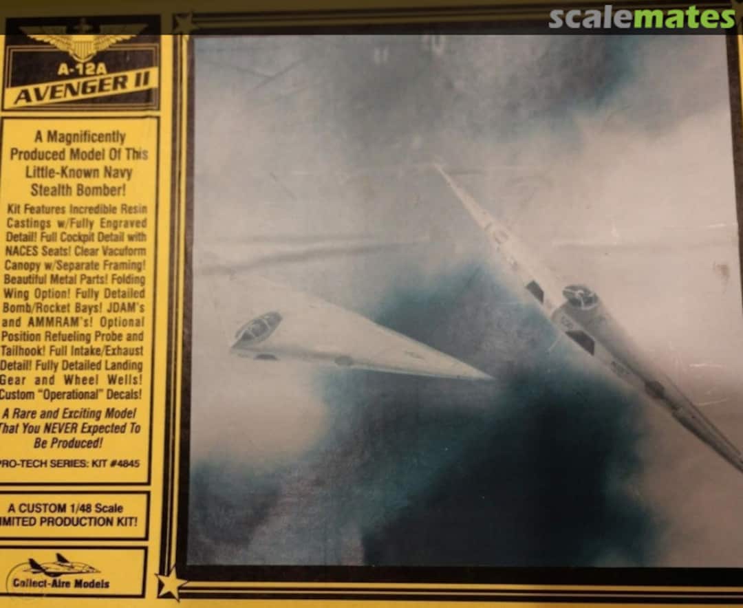 Boxart A-12A Avenger II 4845 Collect-Aire Models