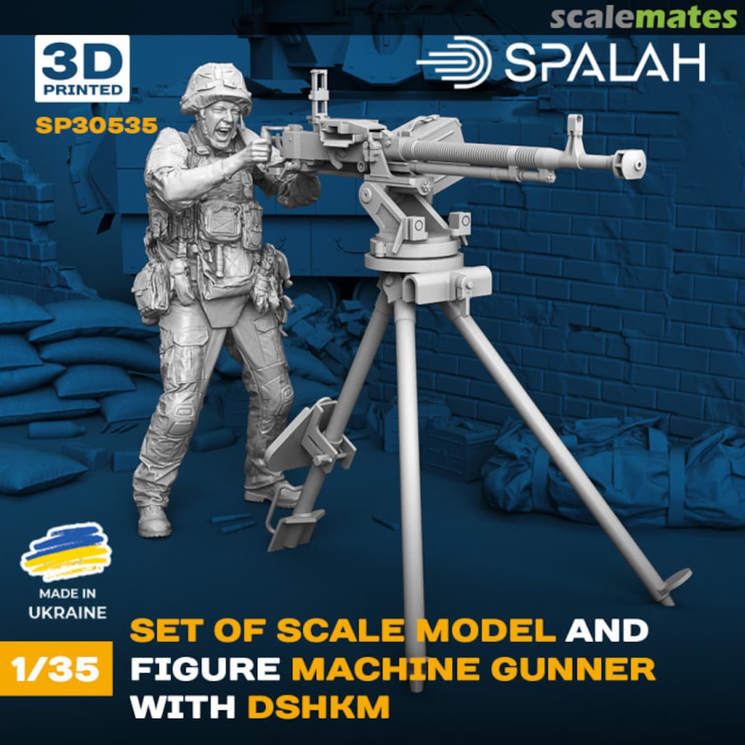 Boxart Machine gunner with DShKM machine gun SP30535 Spalah Boxart Machine gunner with DShKM machine gun SP30535 Spalah
