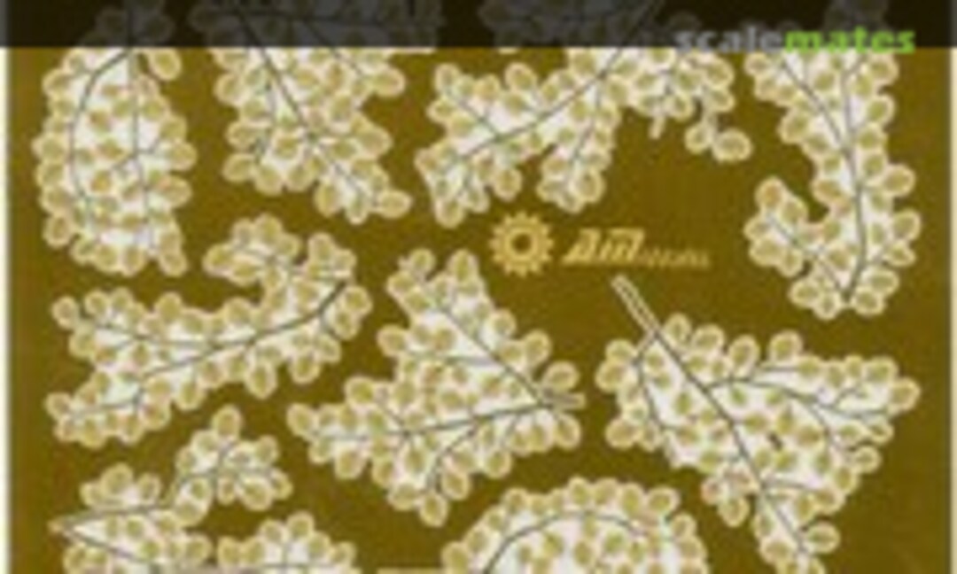 1:35 Foliage Type-1 Broad Ovate (Aspen) (Alliance Model Works LW35082) LW35082