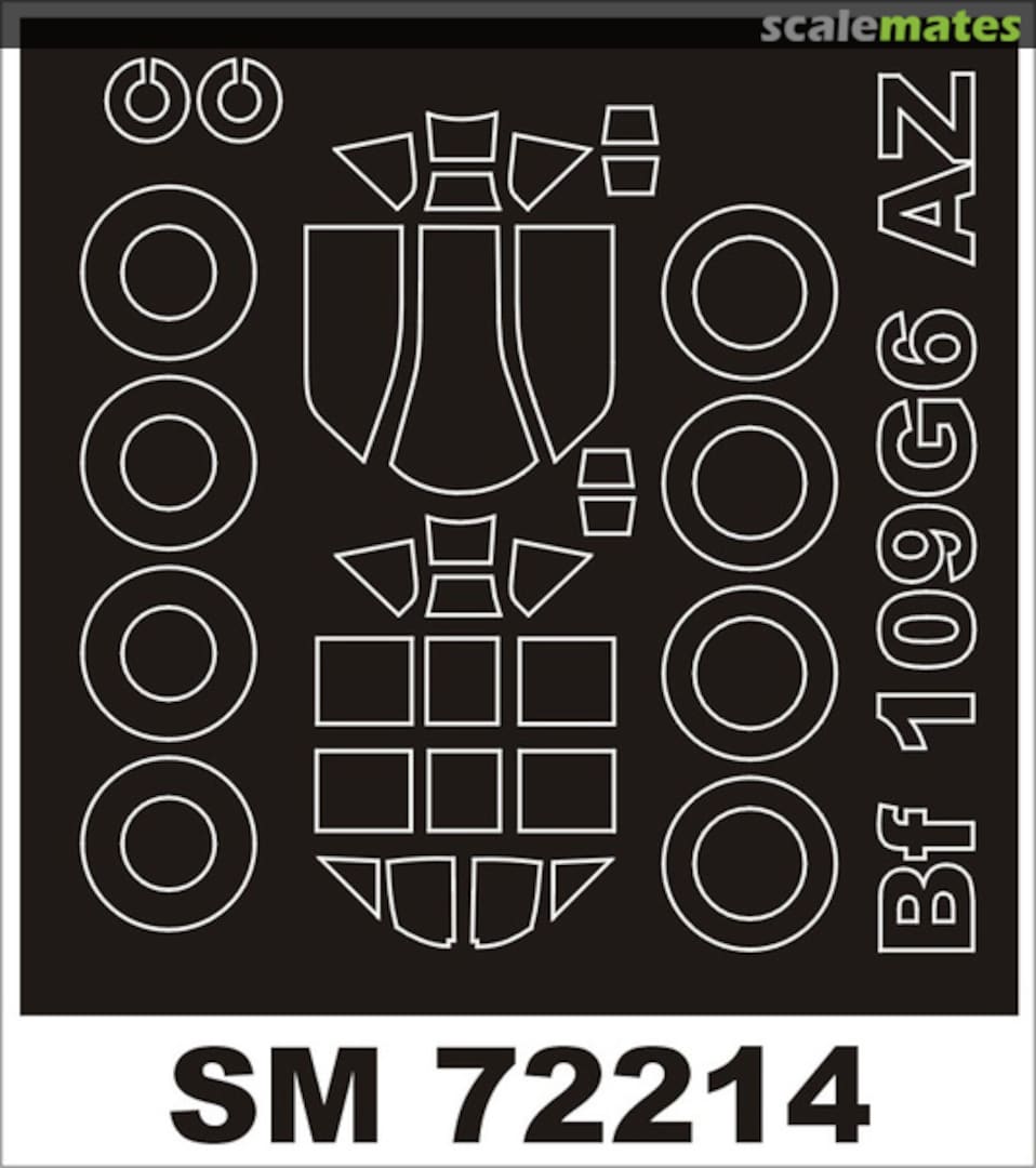 Boxart Bf 109G-6 SM72214 Montex Boxart Bf 109G-6 SM72214 Montex