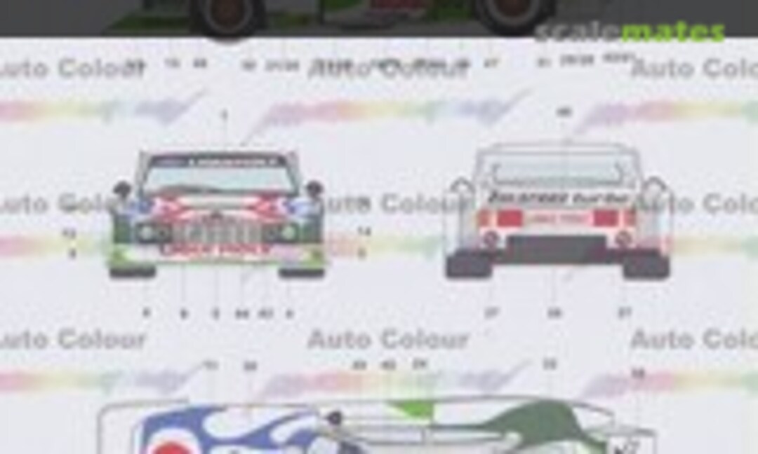 1:24 Ford Zakspeed Capri (Auto-Colour AC24008) AC24008