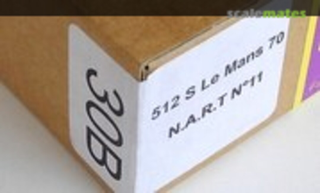 1:43 Ferrari 512S NART #1014 (Andre Marie Ruf 30B)