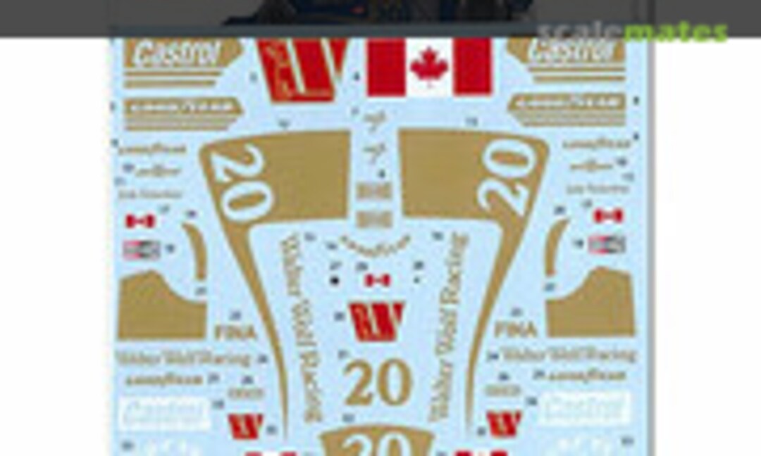 1:20 Wolf WR1 1977-1978 Decal (Studio27 ST27-DC1161) ST27-DC1161