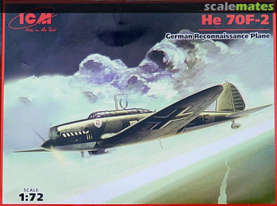 Boxart He 70F-2 72232 ICM Boxart He 70F-2 72232 ICM