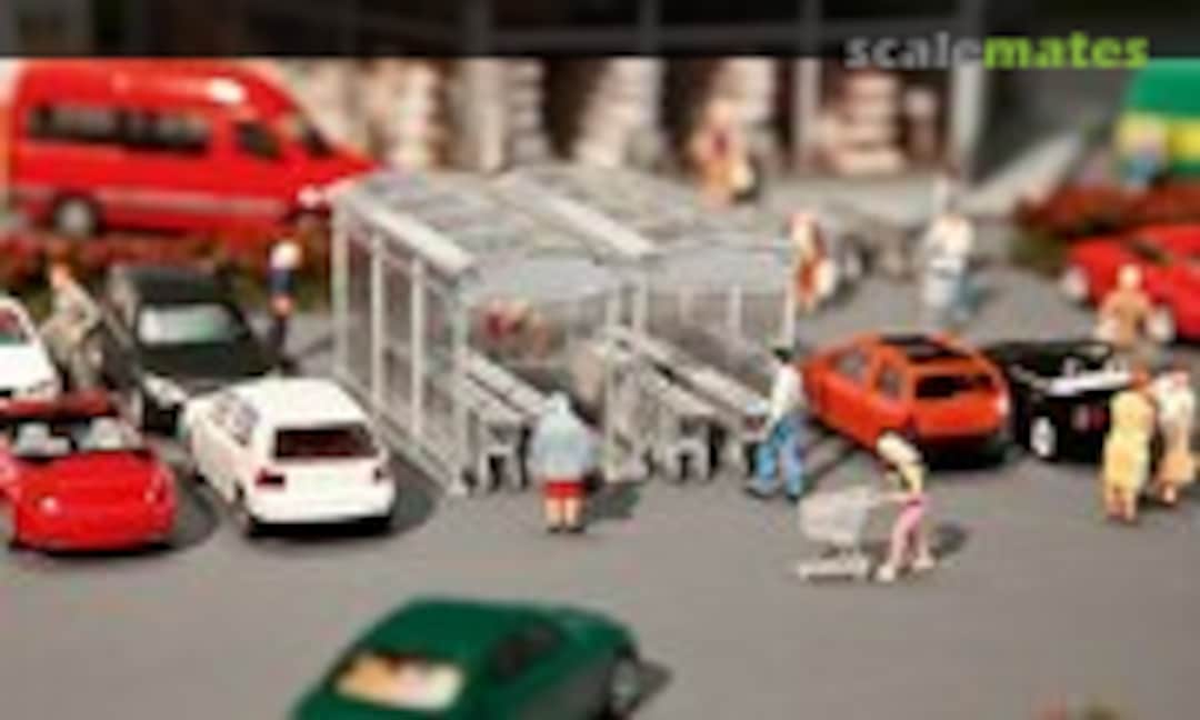 Modern shopping cart roofing (Faller 180606)