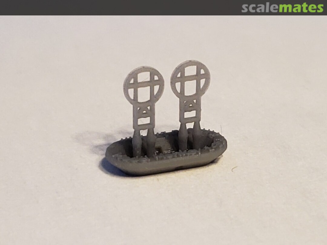 Boxart USS Arizona BB-39 Mk.49 1.1" Director Platforms, 1941 350-Mk49 Platforms Model Monkey Boxart USS Arizona BB-39 Mk.49 1.1" Director Platforms, 1941 350-Mk49 Platforms Model Monkey