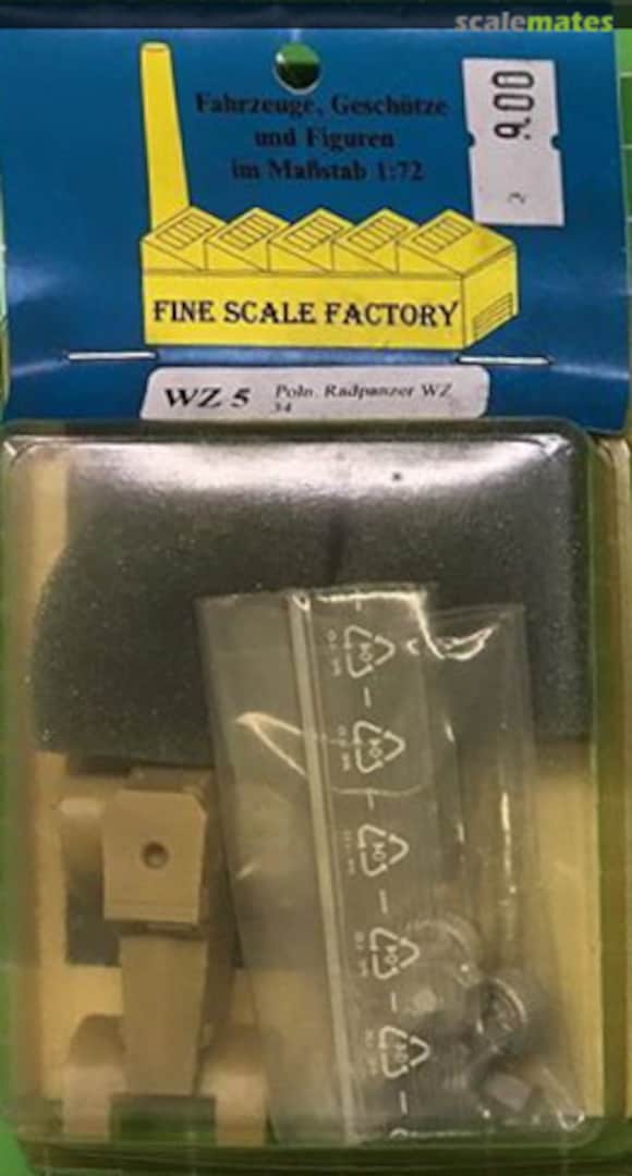 Boxart Poln. Radpanzer WZ 34 WZ 5 Fine Scale Factory Boxart Poln. Radpanzer WZ 34 WZ 5 Fine Scale Factory
