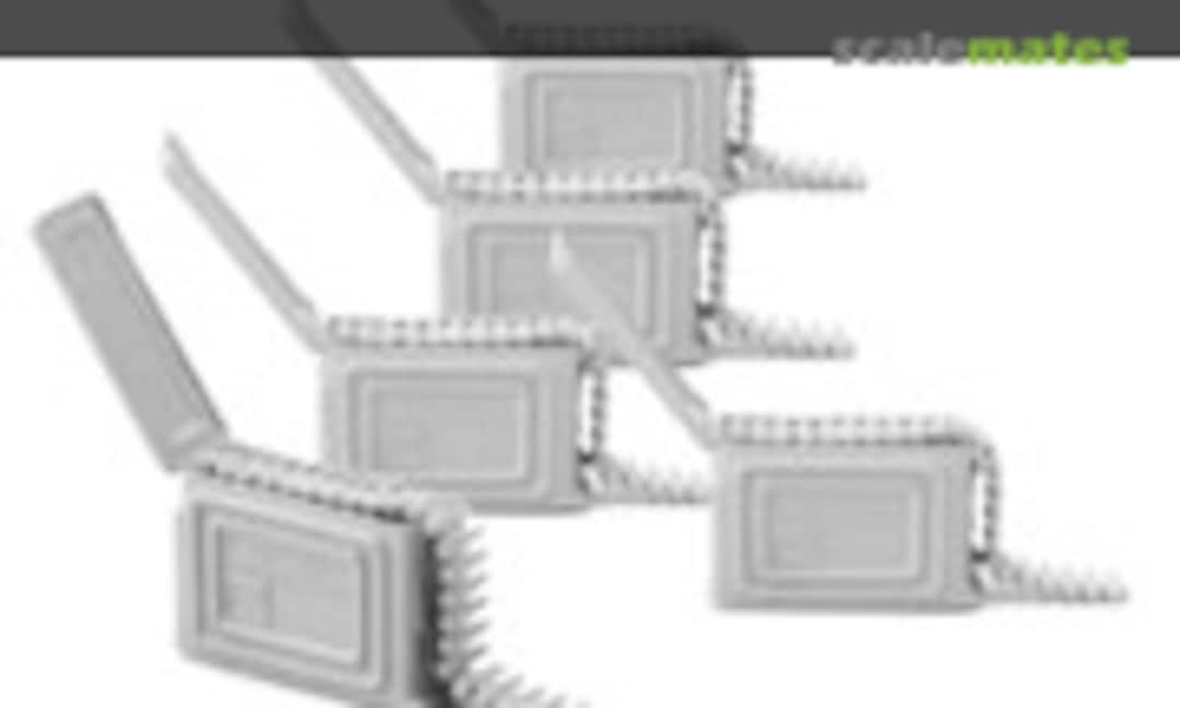 1:16 WWII Browning 1919 Ammo Box (opened) (SOL MM346) MM346