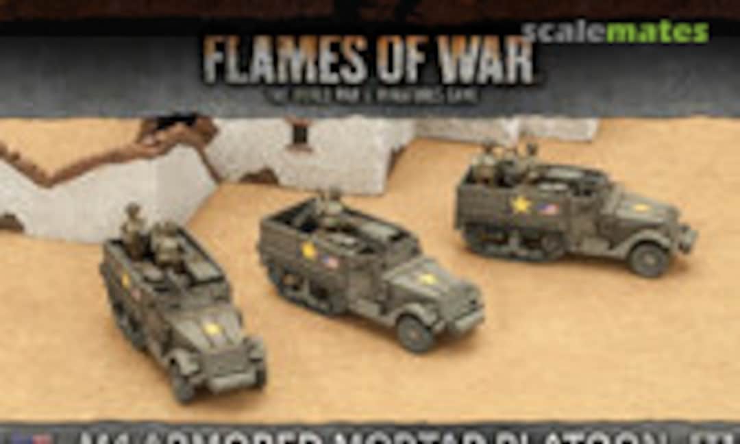 1:100 Flames Of War: M4 81mm Armored Mortar Platoon (Flames of War UBX62) UBX62
