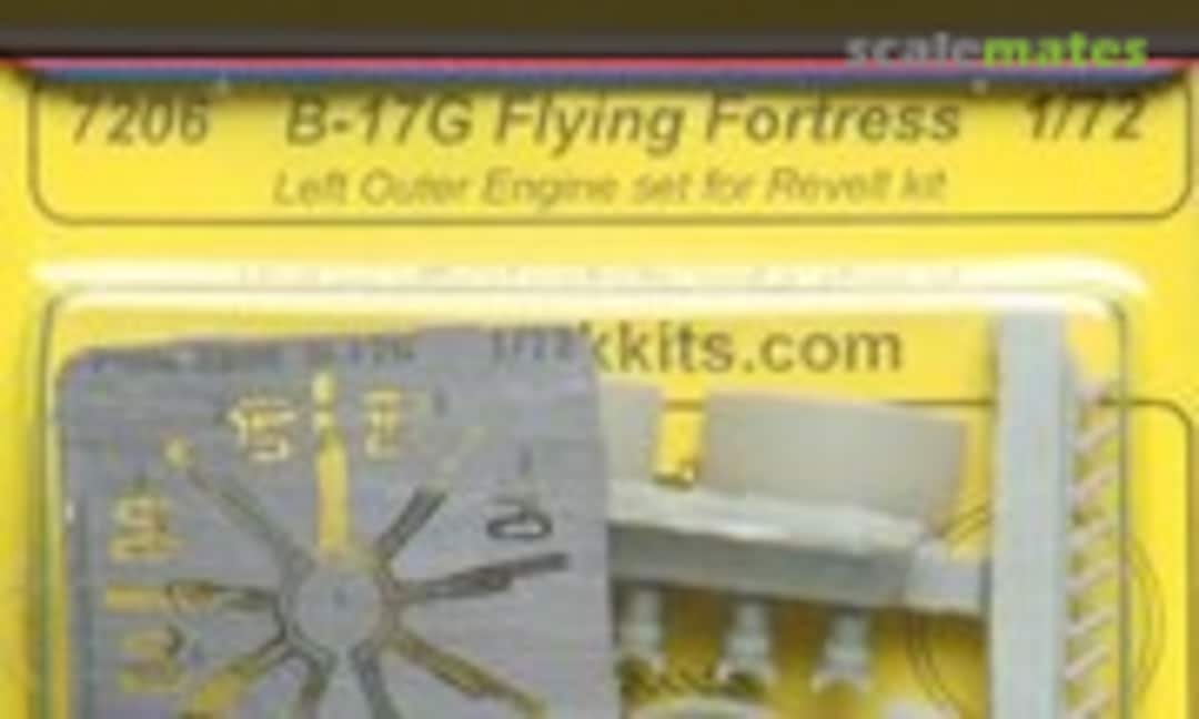 1:72 B-17G Flying Fortress left outer engine set (CMK 7206)