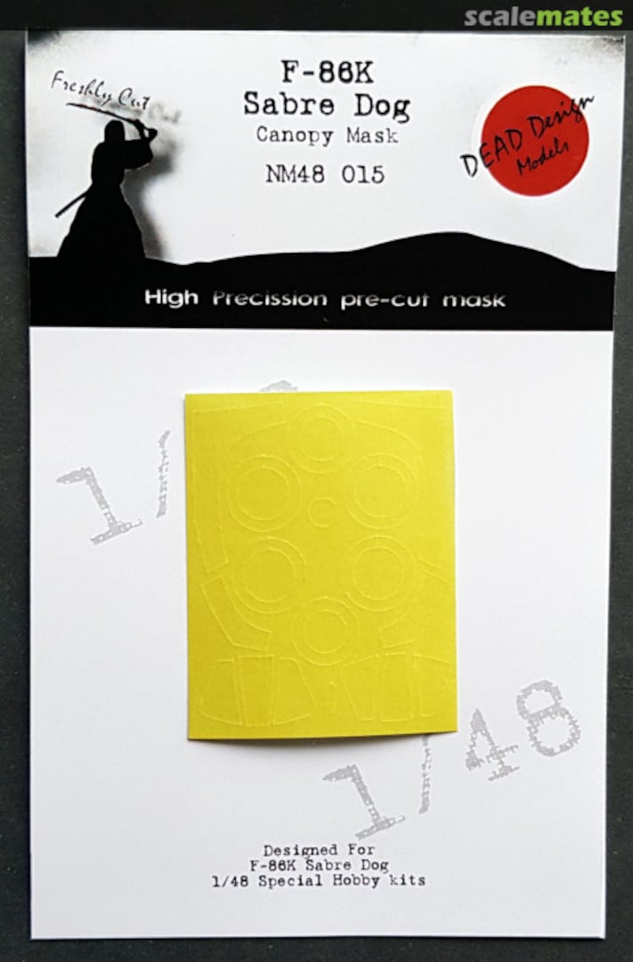 Boxart F-86K/L Sabre Dog NM48015 DEAD Design Models Boxart F-86K/L Sabre Dog NM48015 DEAD Design Models